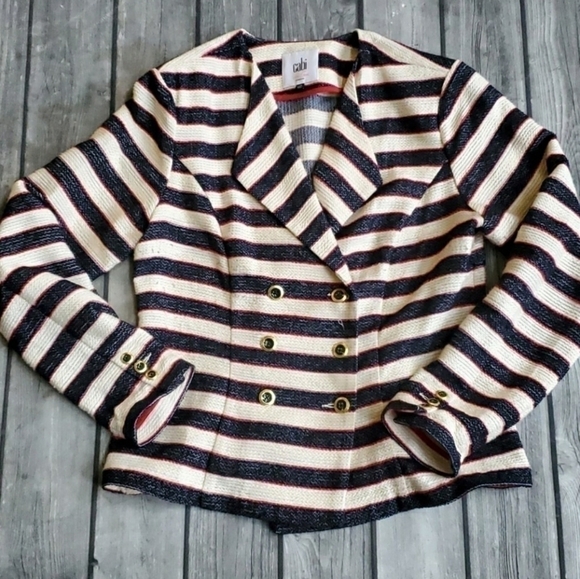 Cabi Cruise Jacket Love Carol Collection Sz 10 - Picture 6 of 8